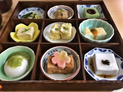 Tofu lunch at Kadoharu in Koyasan